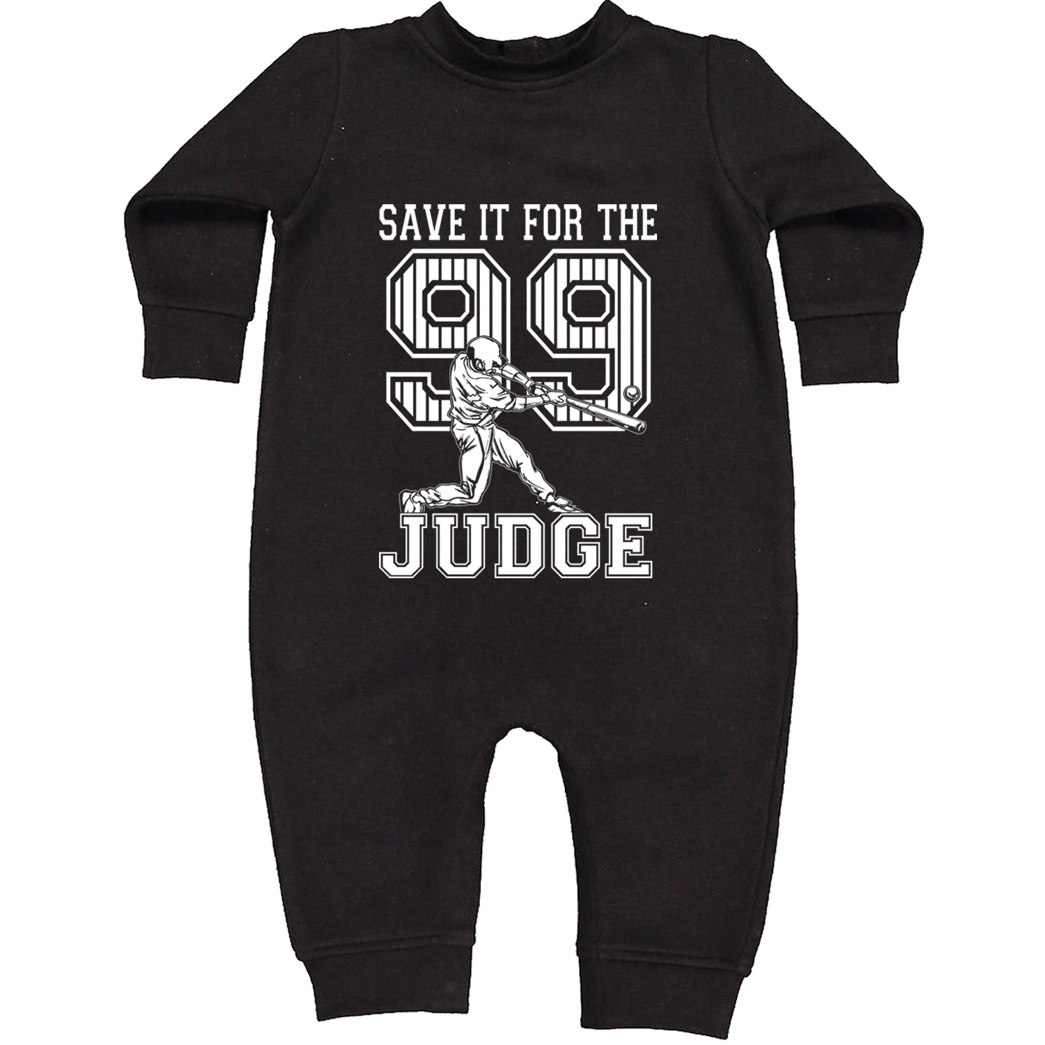 Save It For The Judge 99  Toddler Hoodie And Infant Fleece Romper Black