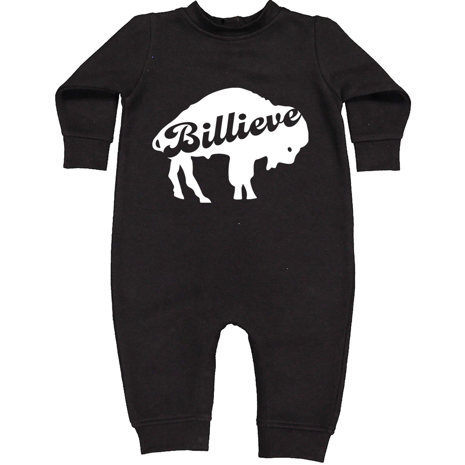 Billieve Bills Mafia Toddler Hoodie And Infant Fleece Romper Black