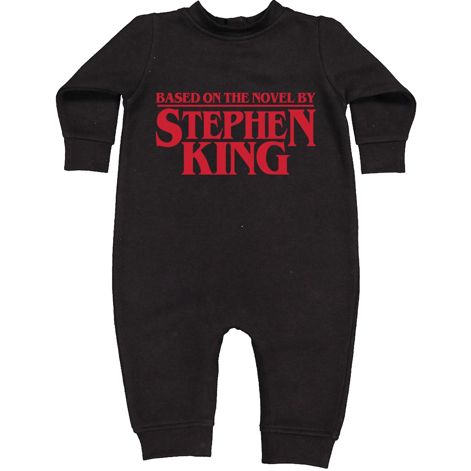 Based On The Novel By Stephen King Toddler Hoodie And Infant Fleece Romper Black