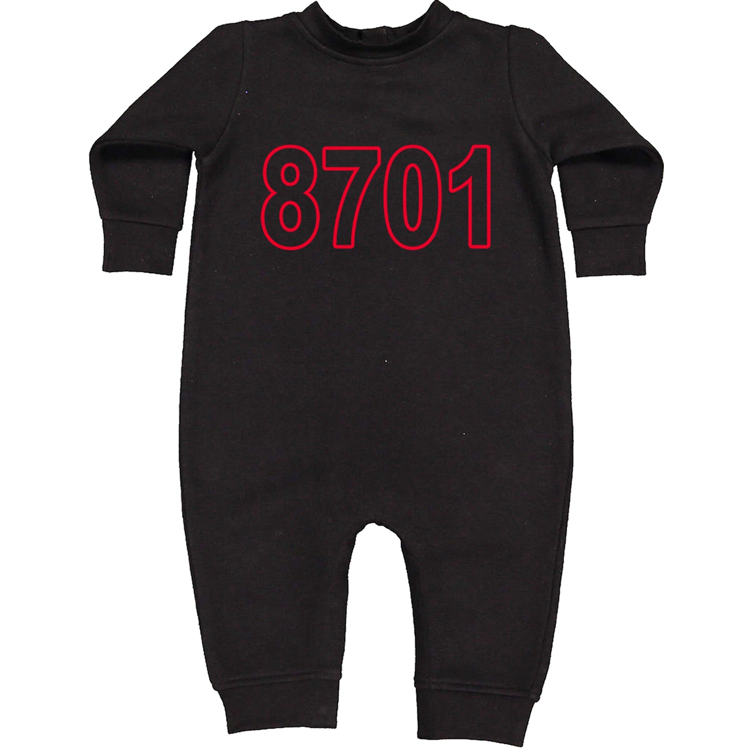 Timeless 8701 Era Y2K Toddler Hoodie And Infant Fleece Romper Black