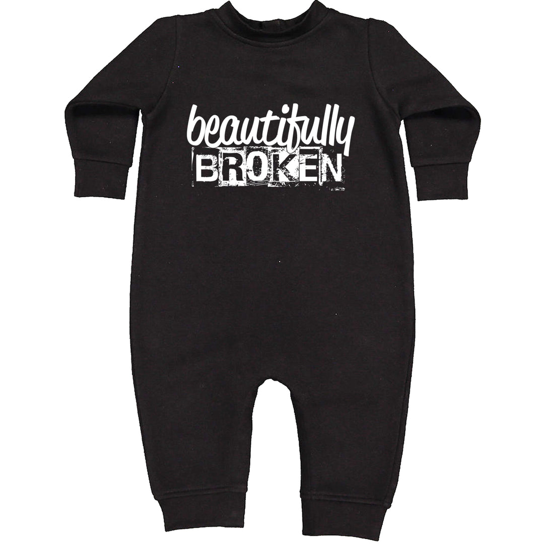 Beautifully Broken Music Toddler Hoodie Or Infant Fleece Romper
