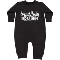 Beautifully Broken Music Toddler Hoodie Or Infant Fleece Romper