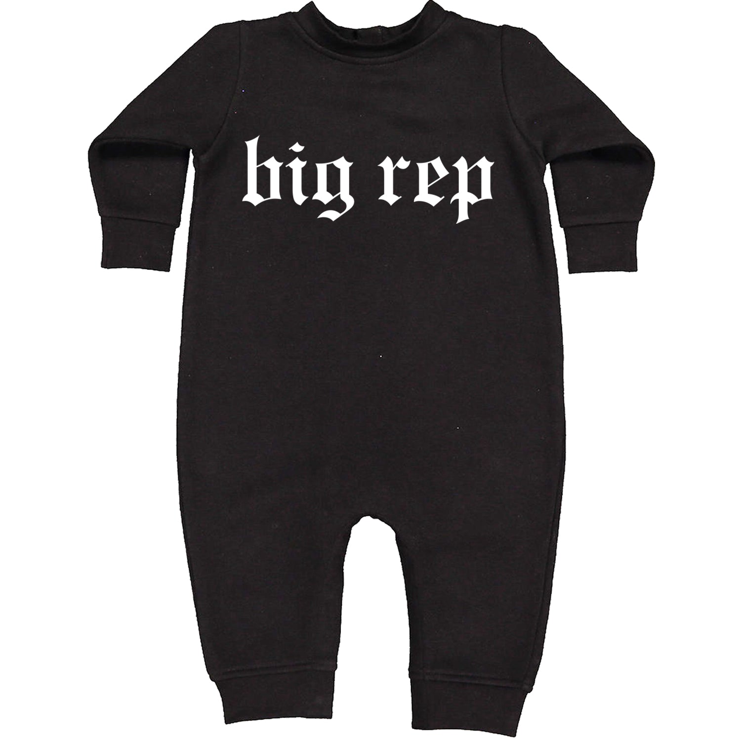 Big Rep Reputation Music Lover Gift Fan Favorite Toddler Hoodie And Infant Fleece Romper Black