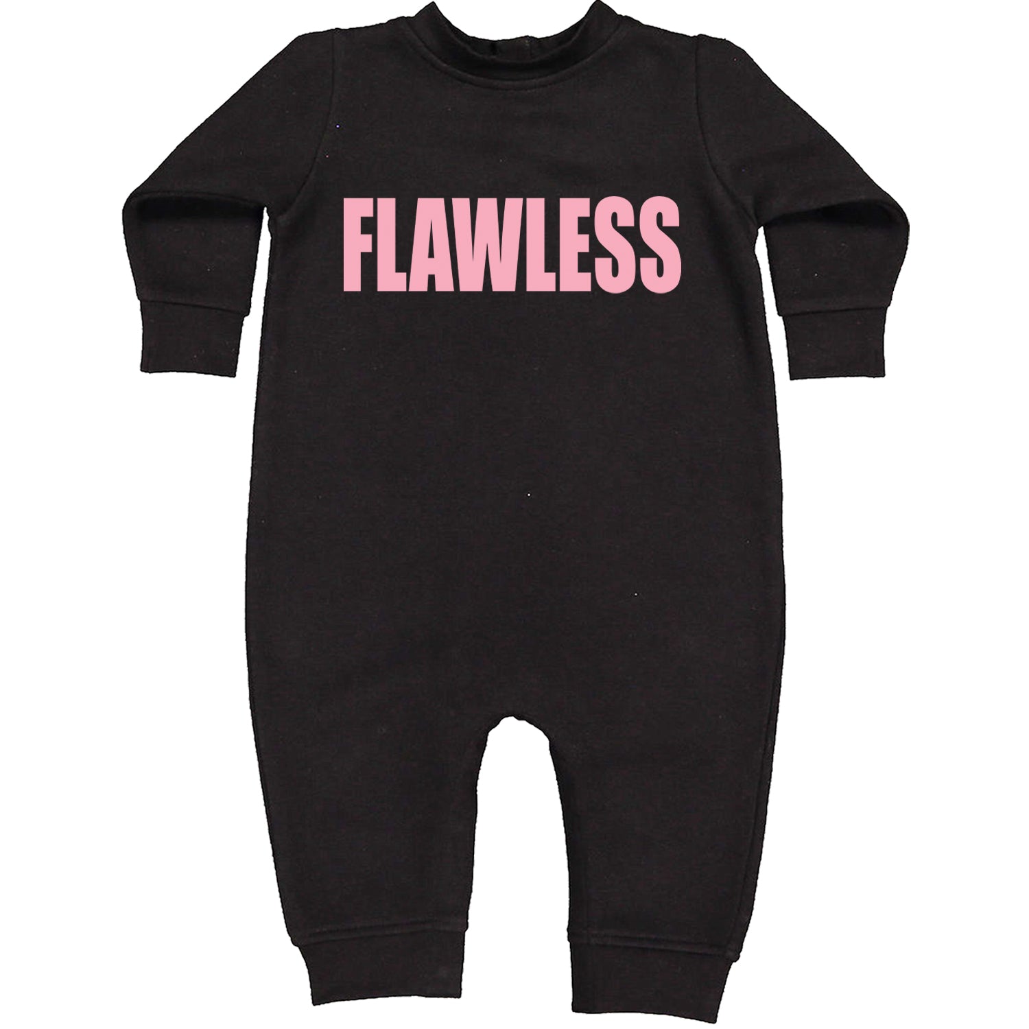 Flawless Renaissance Toddler Hoodie And Infant Fleece Romper Black