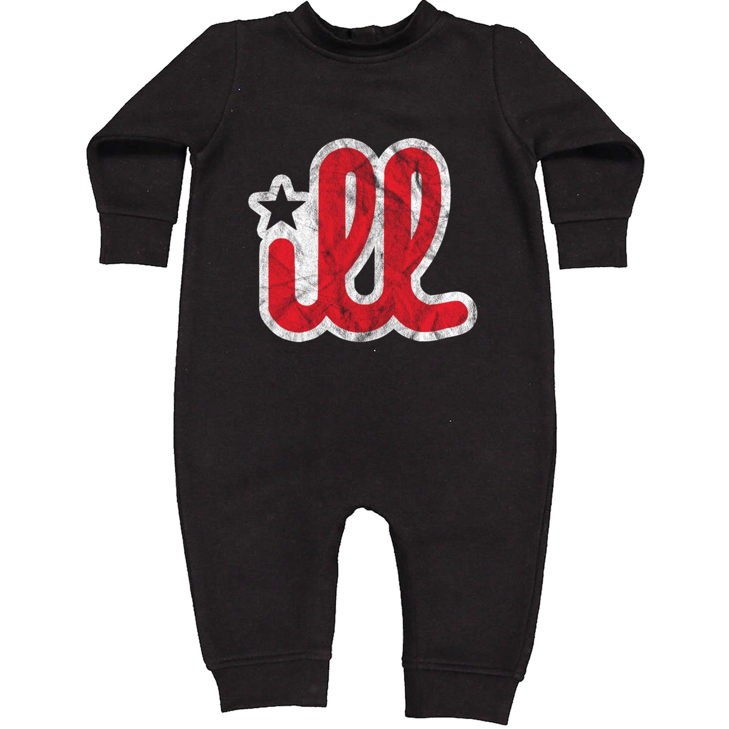 ILL Vintage It's A Philadelphia Philly Thing Toddler Hoodie And Infant Fleece Romper Black