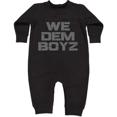 WE Dem Boys Dallas  Toddler Hoodie And Infant Fleece Romper Black