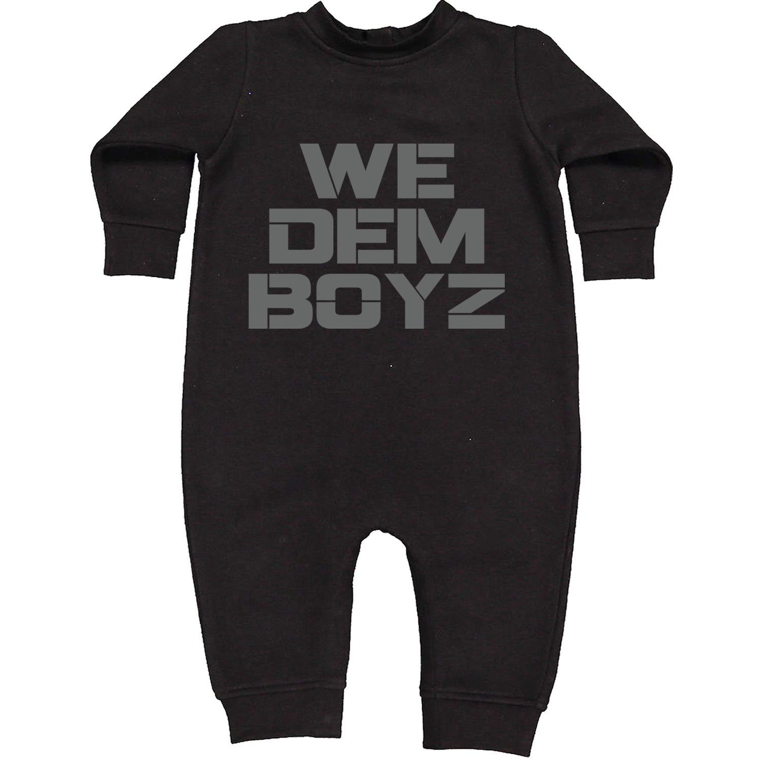 WE Dem Boys Dallas  Toddler Hoodie And Infant Fleece Romper Black