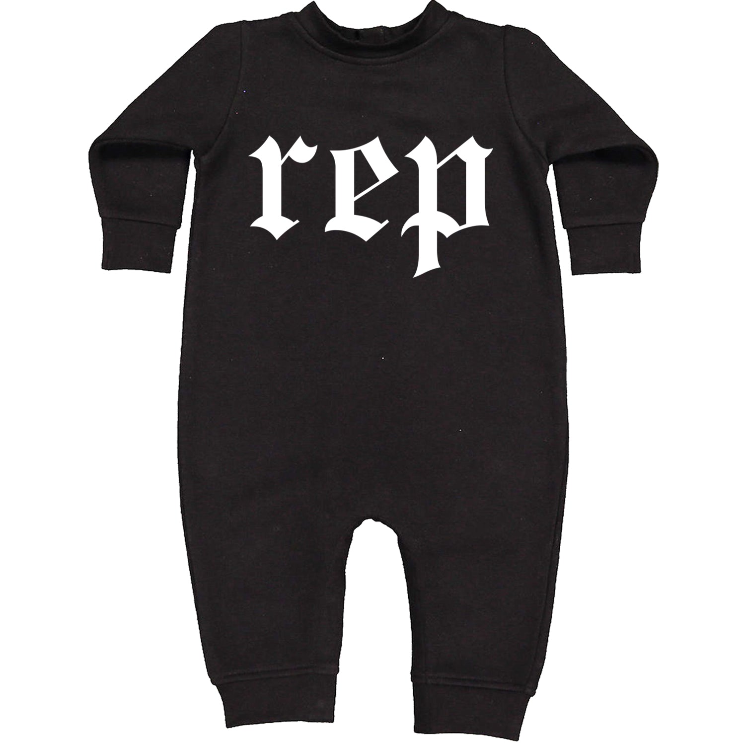 REP Reputation Eras Music Lover Gift Fan Favorite Toddler Hoodie And Infant Fleece Romper Black