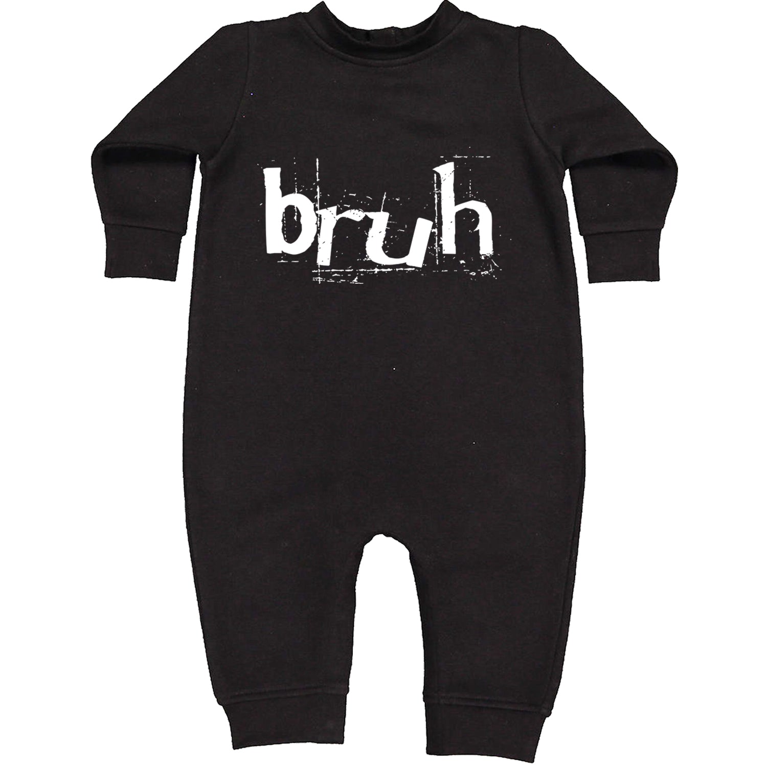 Fresh Seriously Bruh Brah Bro Dude, Hip Hop Urban Slang T-Shirt  Toddler Hoodie And Infant Fleece Romper Black