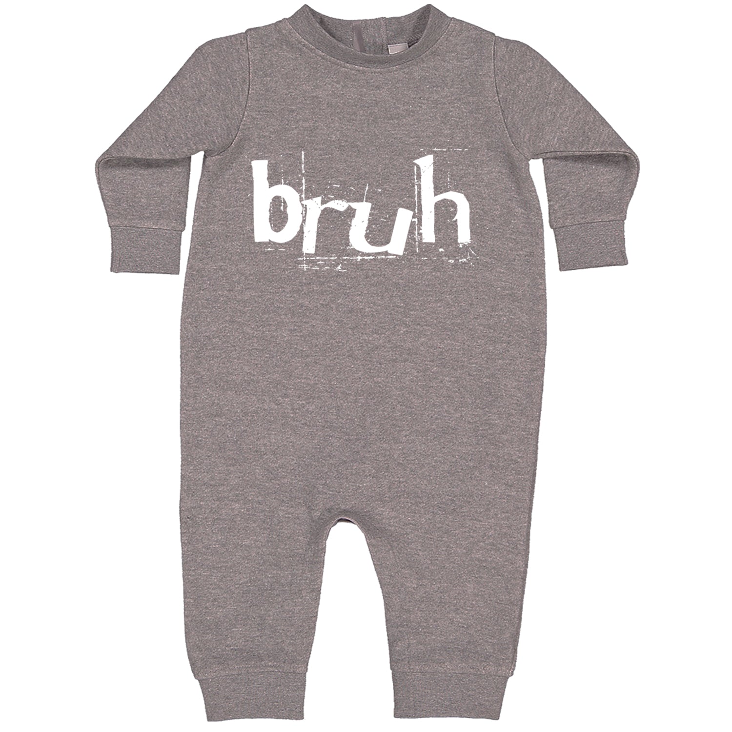 Fresh Seriously Bruh Brah Bro Dude, Hip Hop Urban Slang T-Shirt  Toddler Hoodie And Infant Fleece Romper Heather Grey