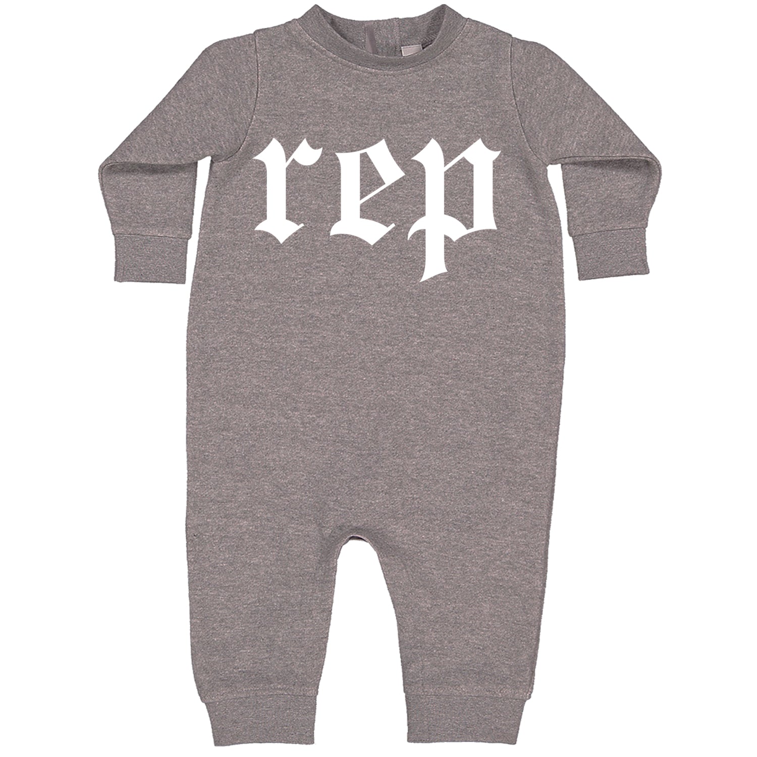 REP Reputation Eras Music Lover Gift Fan Favorite Toddler Hoodie And Infant Fleece Romper Heather Grey