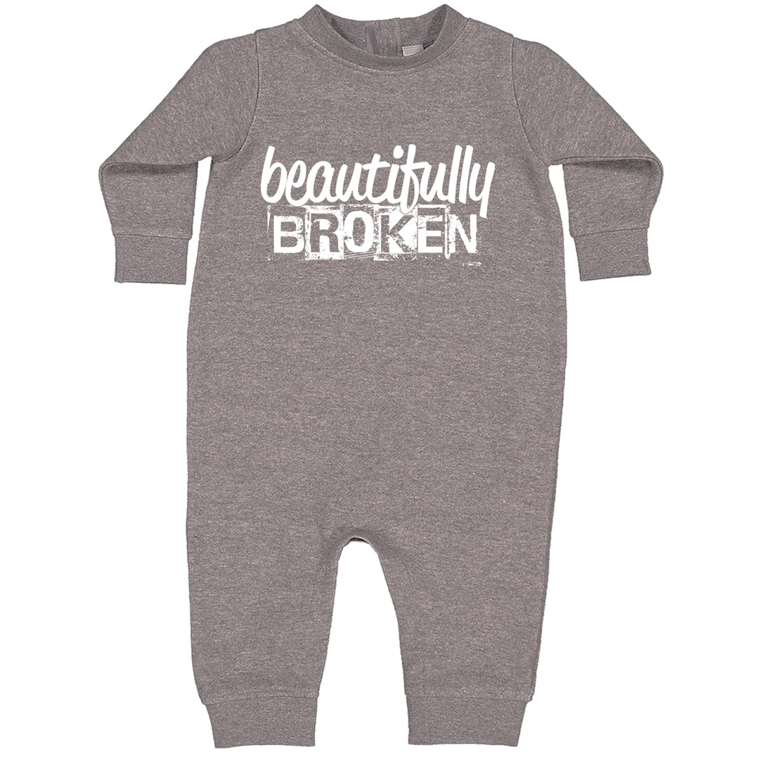 Beautifully Broken Music Toddler Hoodie Or Infant Fleece Romper