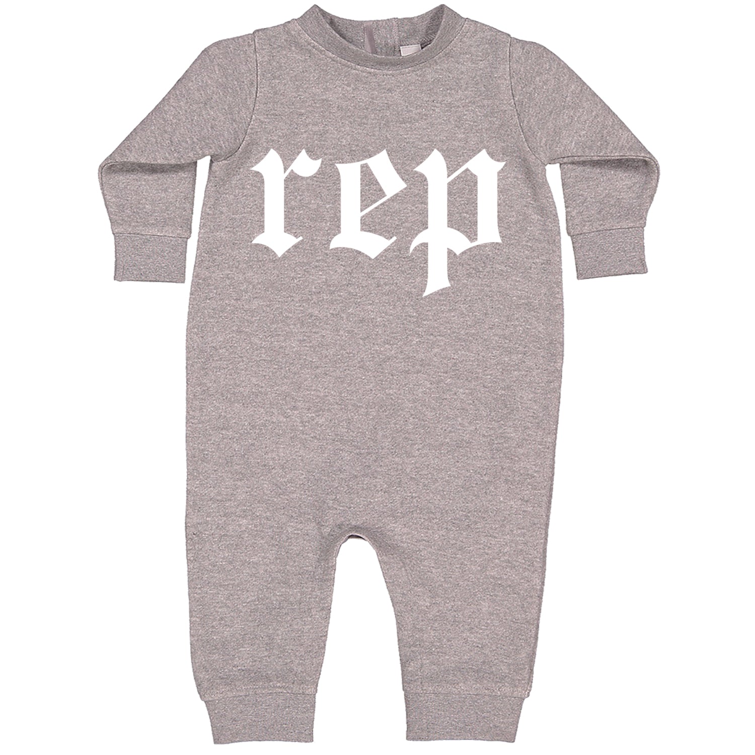 REP Reputation Eras Music Lover Gift Fan Favorite Toddler Hoodie And Infant Fleece Romper Heather Grey