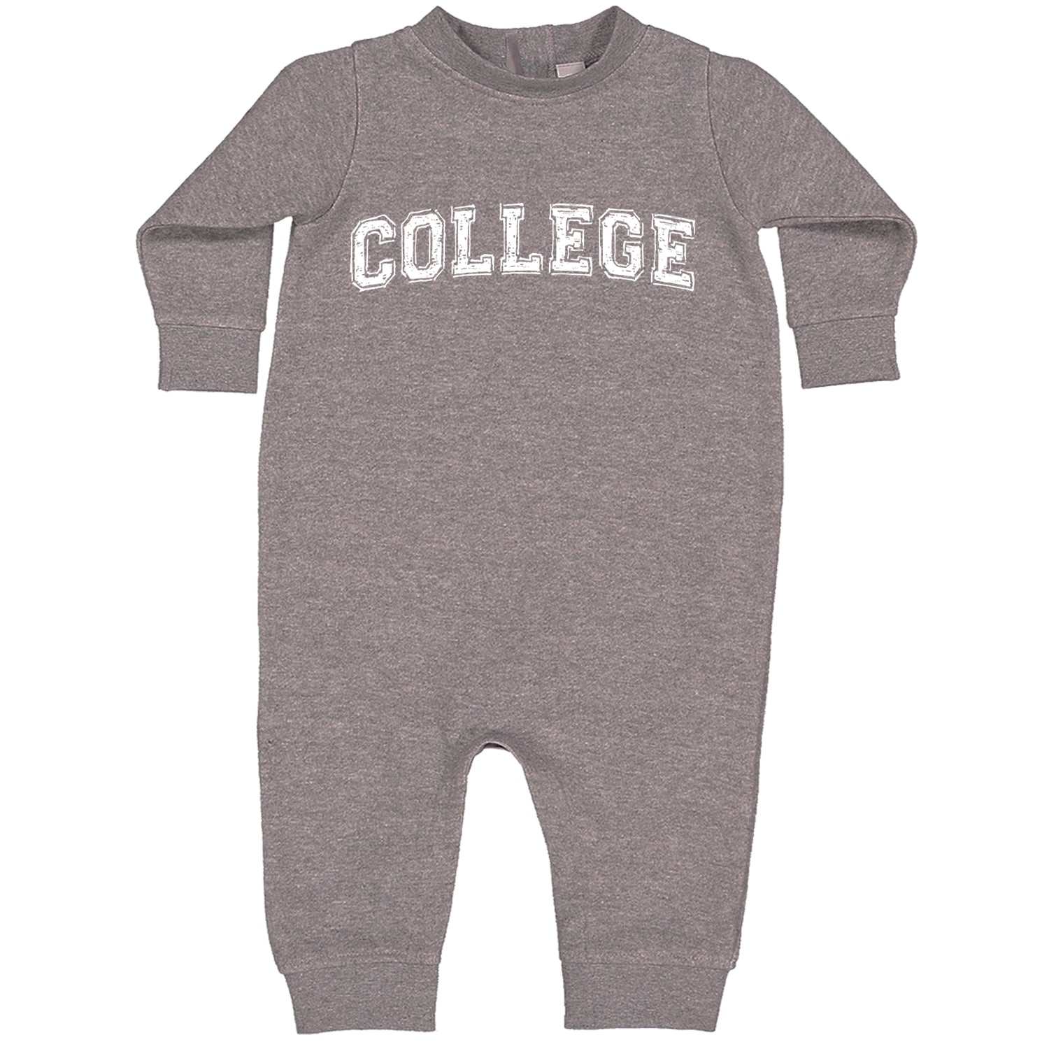 College Belushi Frat House Party Bluto Tribute Animal Toddler Hoodie And Infant Fleece Romper Heather Grey