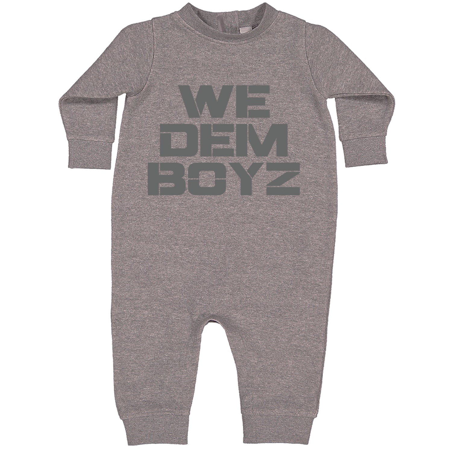 WE Dem Boys Dallas  Toddler Hoodie And Infant Fleece Romper Heather Grey