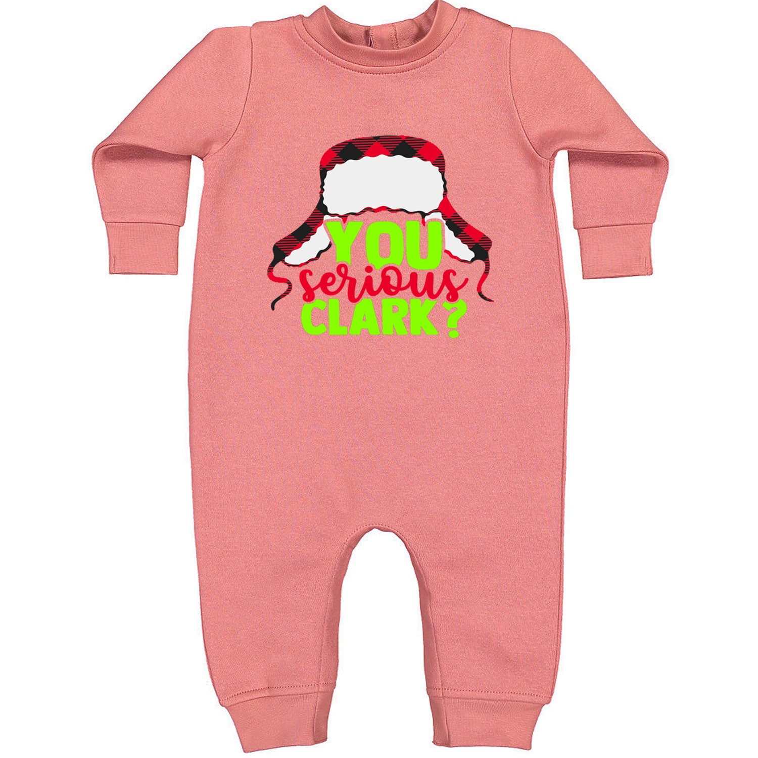 You Serious Clark? Griswold Toddler Hoodie And Infant Fleece Romper Mauve