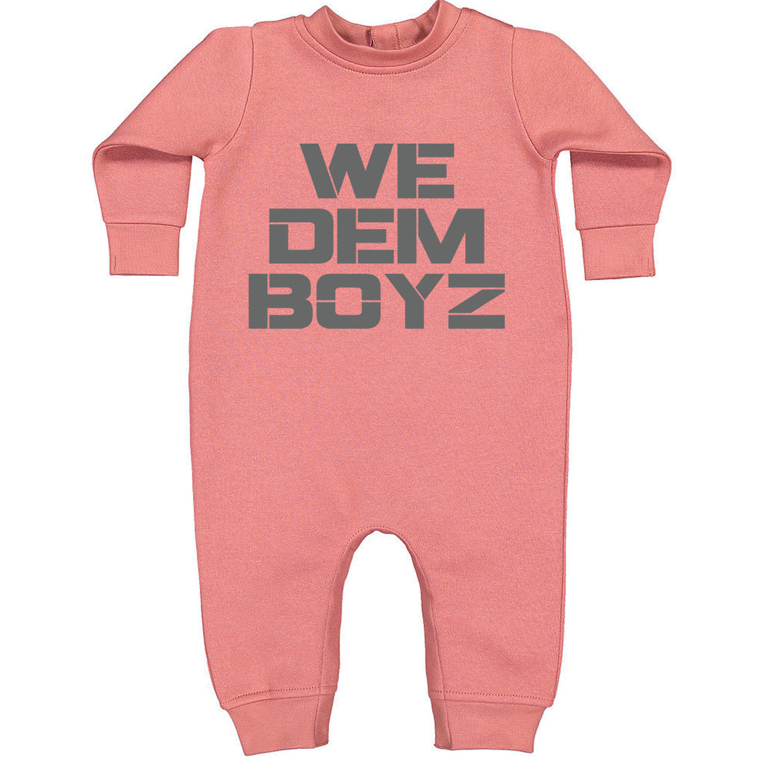 WE Dem Boys Dallas  Toddler Hoodie And Infant Fleece Romper Mauve