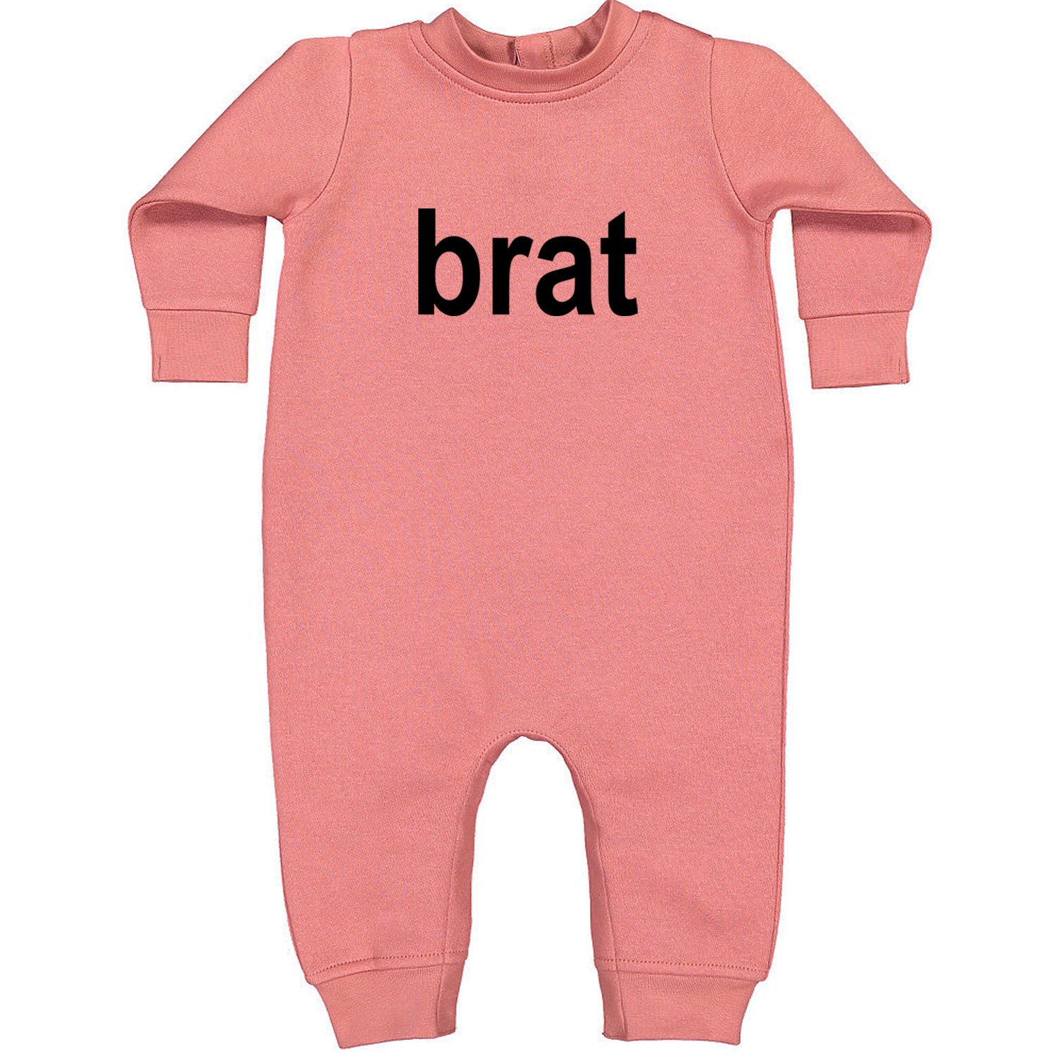 Brat Lime Green I'm So Julia Toddler Hoodie And Infant Fleece Romper Mauve