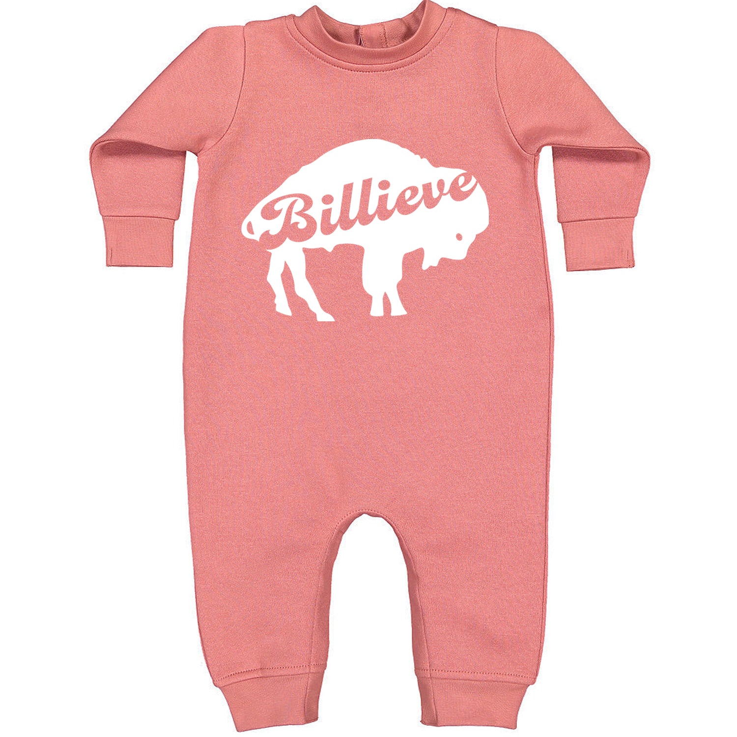 Billieve Bills Mafia Toddler Hoodie And Infant Fleece Romper Mauve