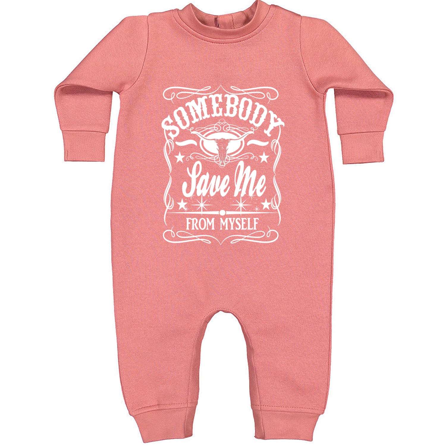 Somebody Save Me From Myself Son Of A Sinner Toddler Hoodie And Infant Fleece Romper Mauve