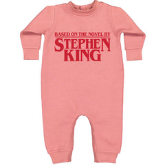Based On The Novel By Stephen King Toddler Hoodie And Infant Fleece Romper Mauve