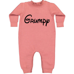 Grumpy - 7 Dwarfs Costume Toddler Hoodie And Infant Fleece Romper Mauve
