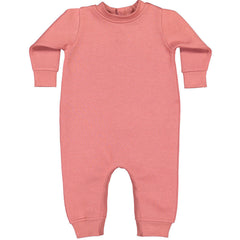 Basics - Pure &amp; Simple Blank Apparel Toddler Hoodie And Infant Fleece Romper Mauve