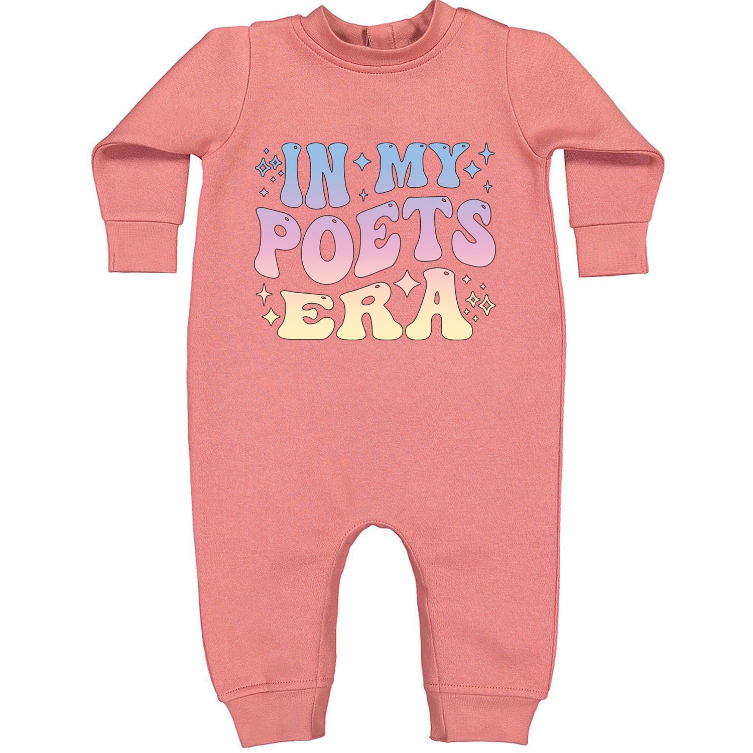 In My Poet Era Tie Dye TTPD Music Toddler Hoodie And Infant Fleece Romper Mauve