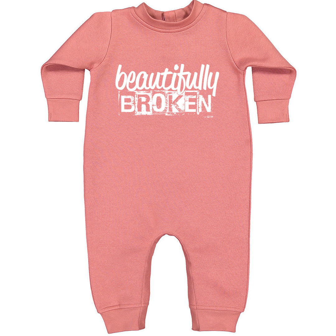 Beautifully Broken Music Toddler Hoodie Or Infant Fleece Romper