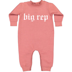 Big Rep Reputation Music Lover Gift Fan Favorite Toddler Hoodie And Infant Fleece Romper Mauve