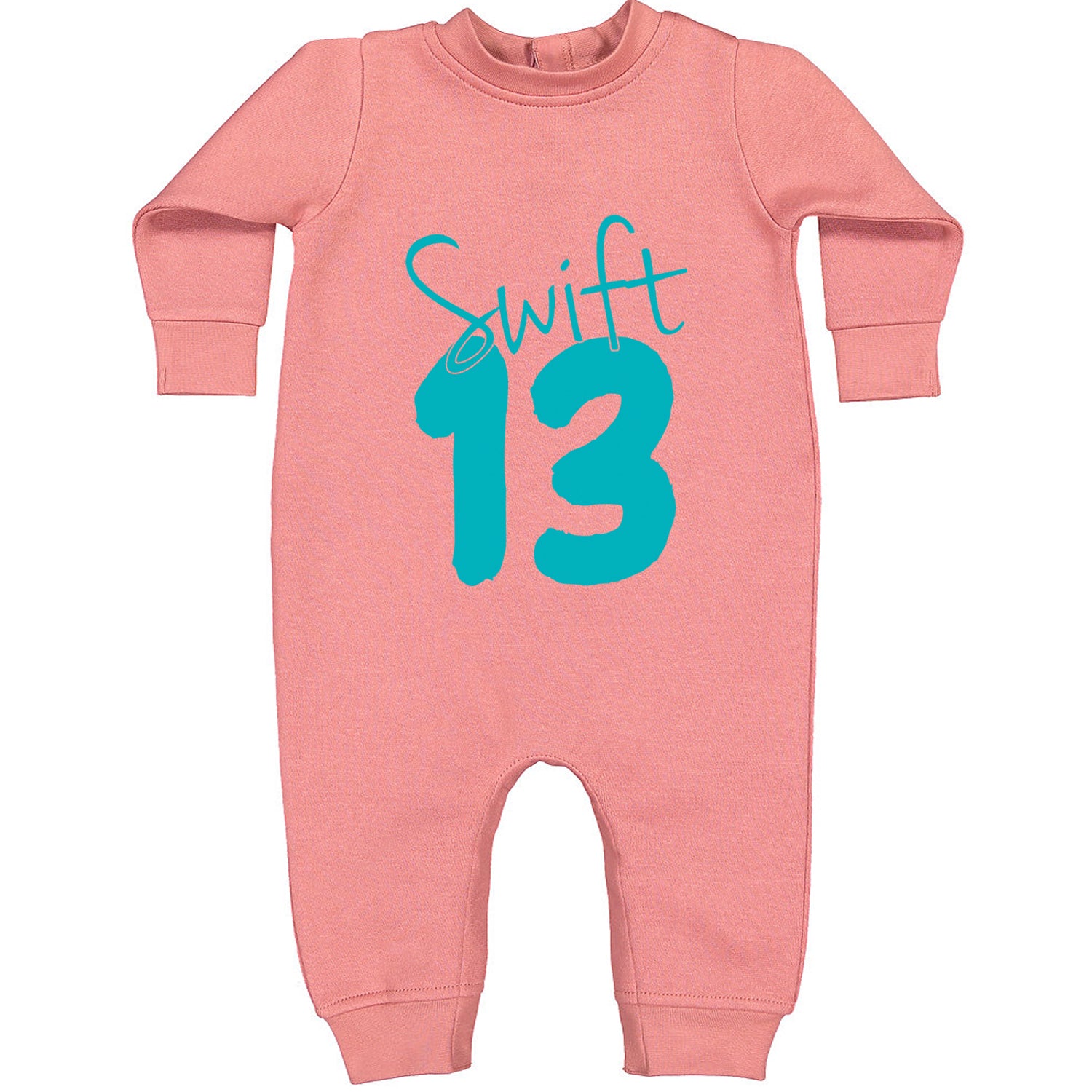13 Swift 13 Lucky Number Era TTPD Toddler Hoodie And Infant Fleece Romper Mauve