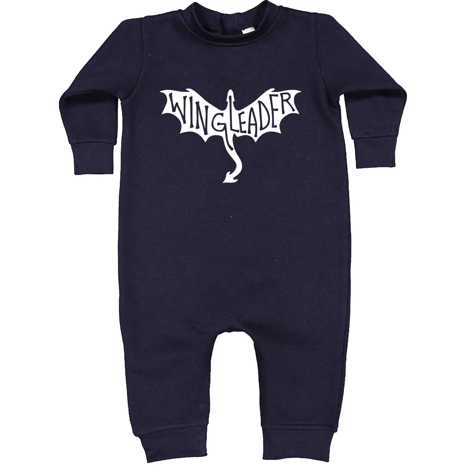 Wingleader Basgiath War College Toddler Hoodie Or Infant Fleece Romper Navy Blue