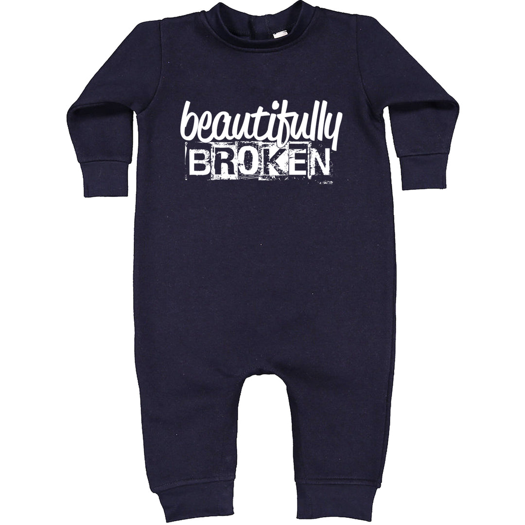 Beautifully Broken Music Toddler Hoodie Or Infant Fleece Romper