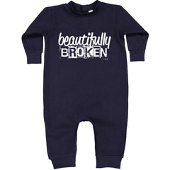 Beautifully Broken Music Toddler Hoodie Or Infant Fleece Romper