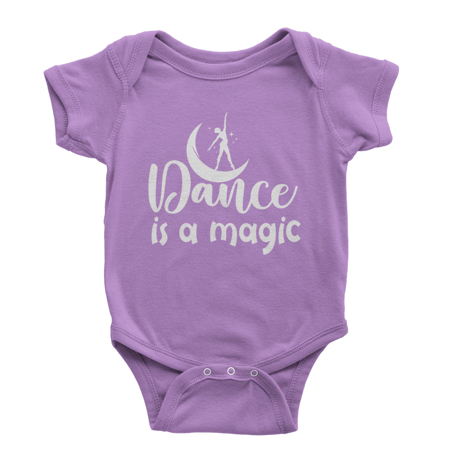 Dance Is Magic Infant One-Piece Romper Bodysuit and Toddler T-shirt Black