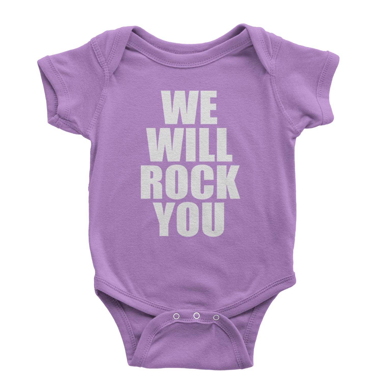 We Will Rock You Infant One-Piece Romper Bodysuit and Toddler T-shirt Black