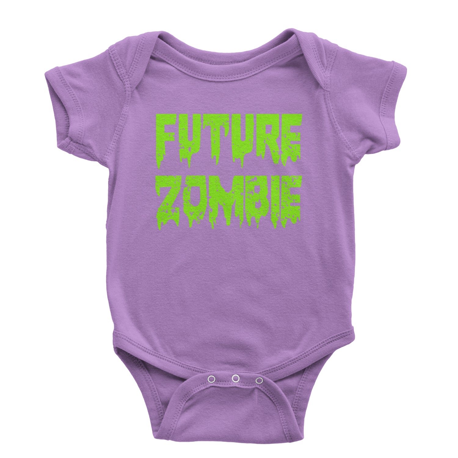 Future Zombie Horror Infant One-Piece Romper Bodysuit and Toddler T-shirt Lavender