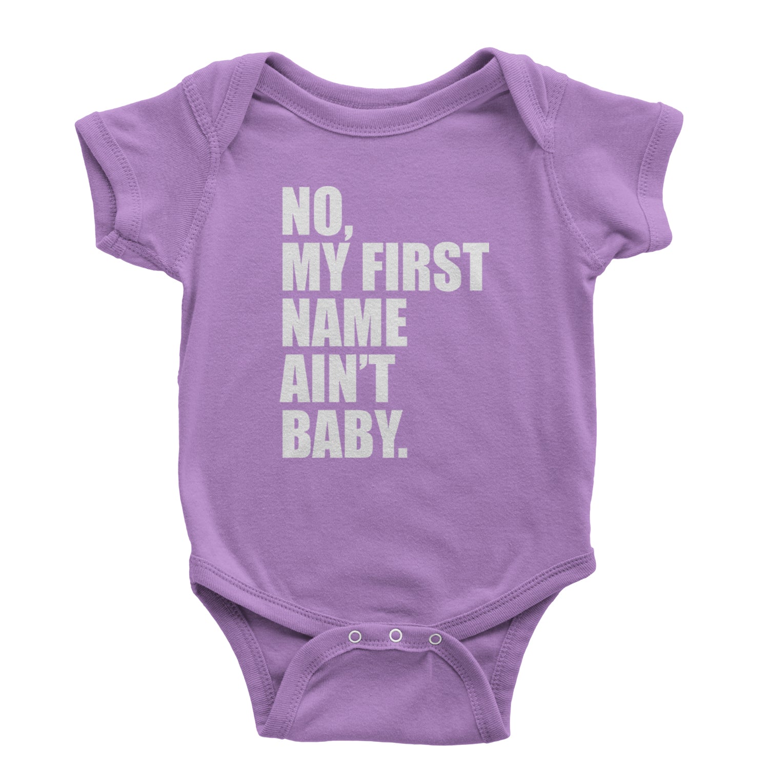 No My First Name Ain't Baby Together Again Infant One-Piece Romper Bodysuit and Toddler T-shirt Black