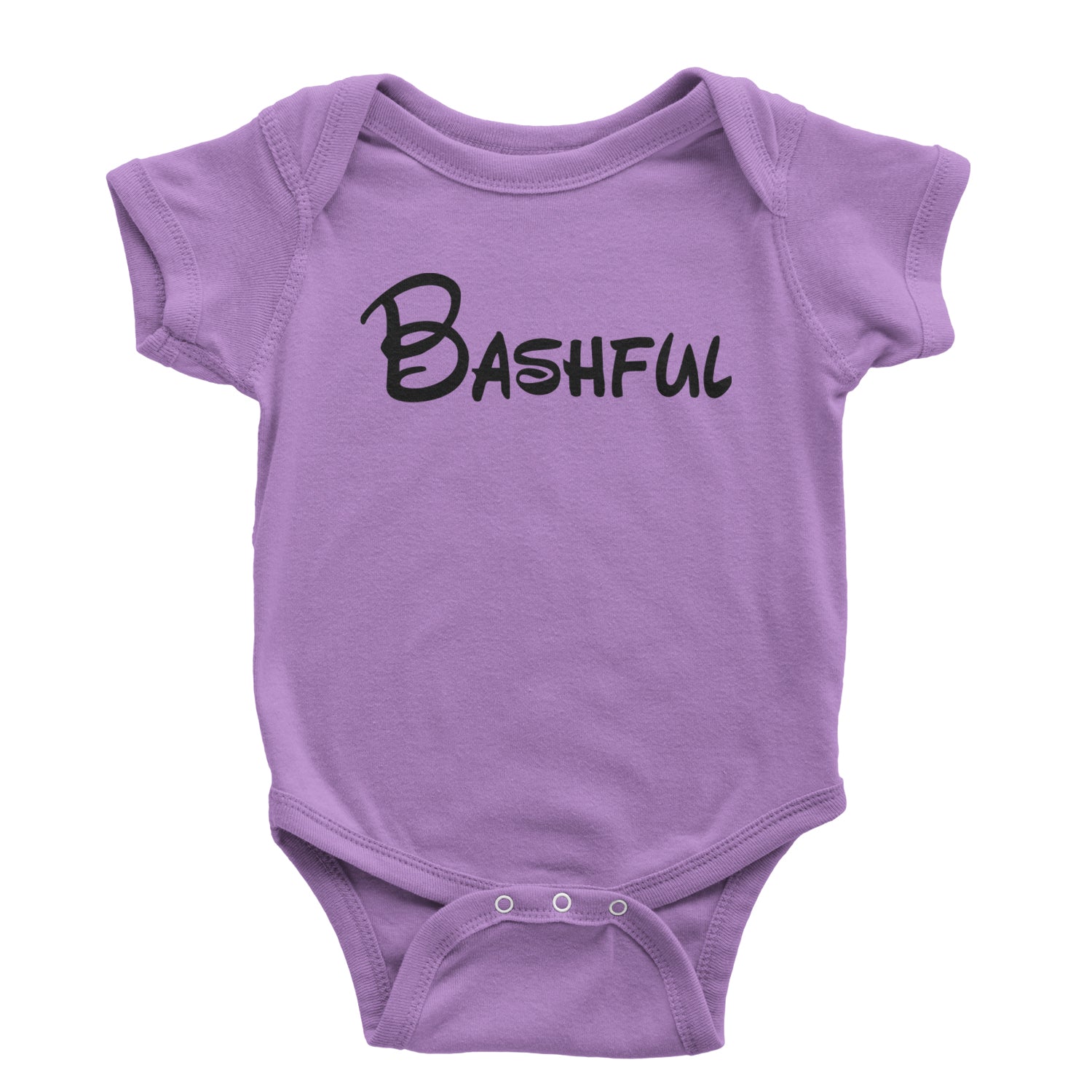 Bashful - 7 Dwarfs Costume Infant One-Piece Romper Bodysuit and Toddler T-shirt White
