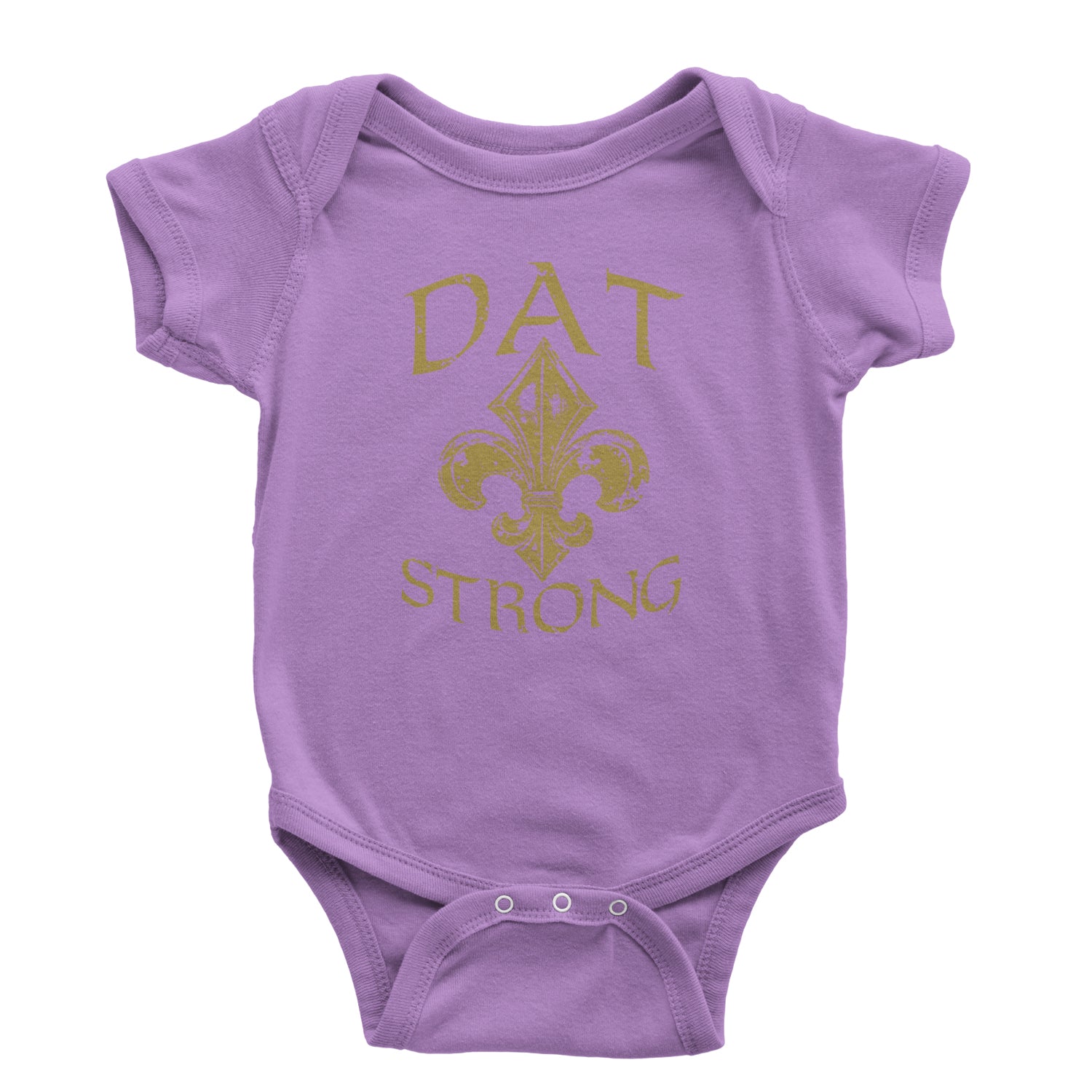 Dat Strong New Orleans   Infant One-Piece Romper Bodysuit and Toddler T-shirt Lavender