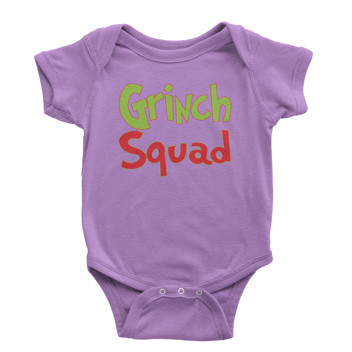 Gr-nch Squad Jolly Grinchmas Merry Christmas Infant One-Piece Romper Bodysuit and Toddler T-shirt Lavender