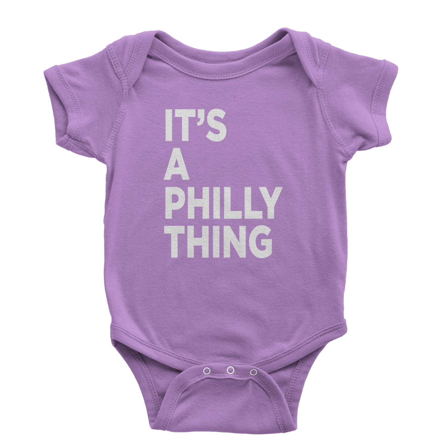 PHILLY It's A Philly Thing Infant One-Piece Romper Bodysuit and Toddler T-shirt Lavender