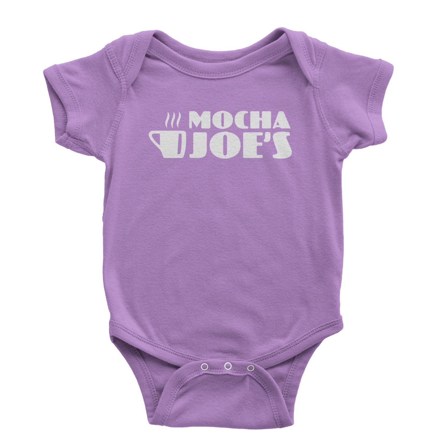 Mocha Joe's Enthusiastic Coffee Infant One-Piece Romper Bodysuit and Toddler T-shirt Black