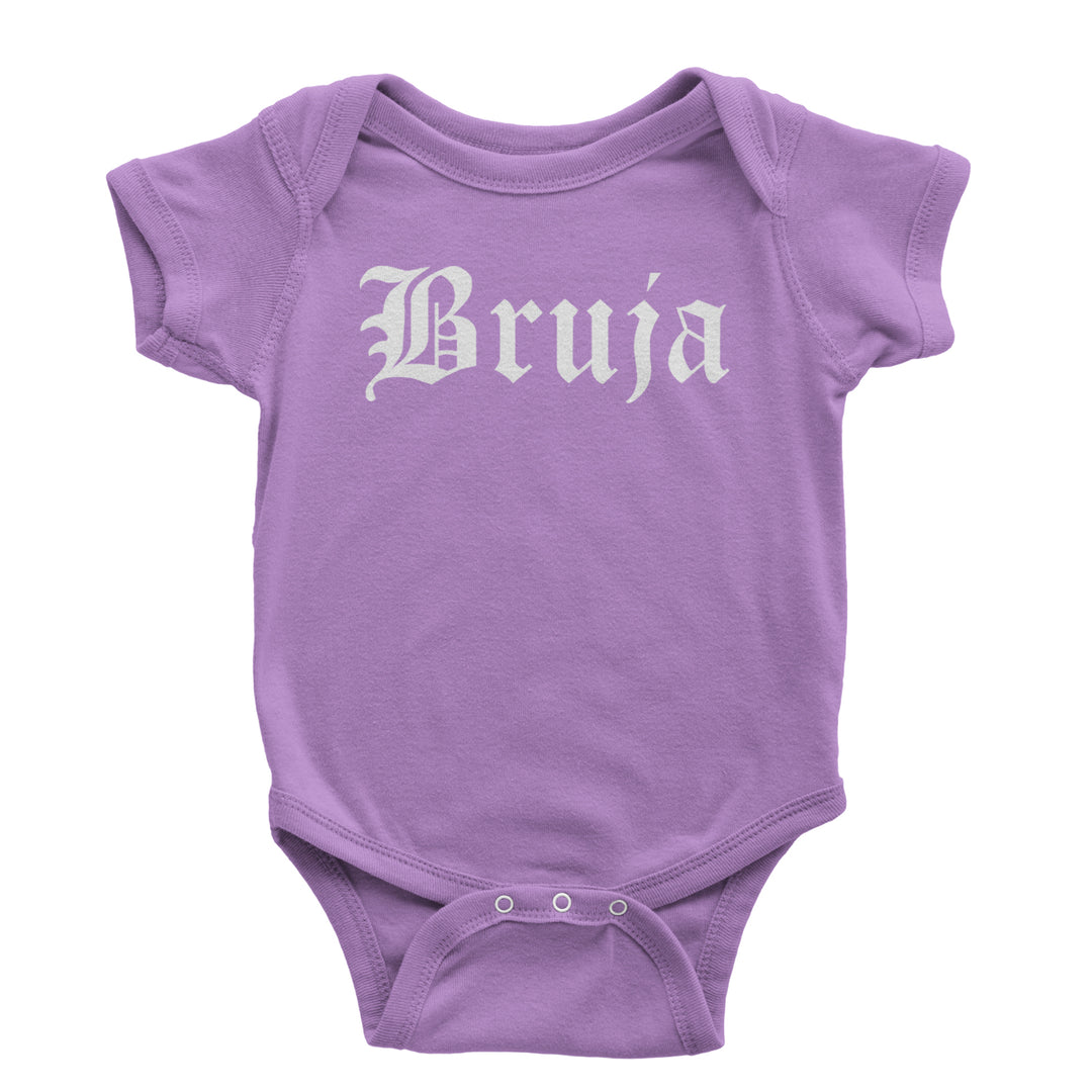 Bruja Gothic Spanish Witch Infant One-Piece Romper Bodysuit and Toddler T-shirt Lavender