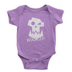 Ork Miniature Tabletop Wargaming Waagh Infant One-Piece Romper Bodysuit and Toddler T-shirt Lavender