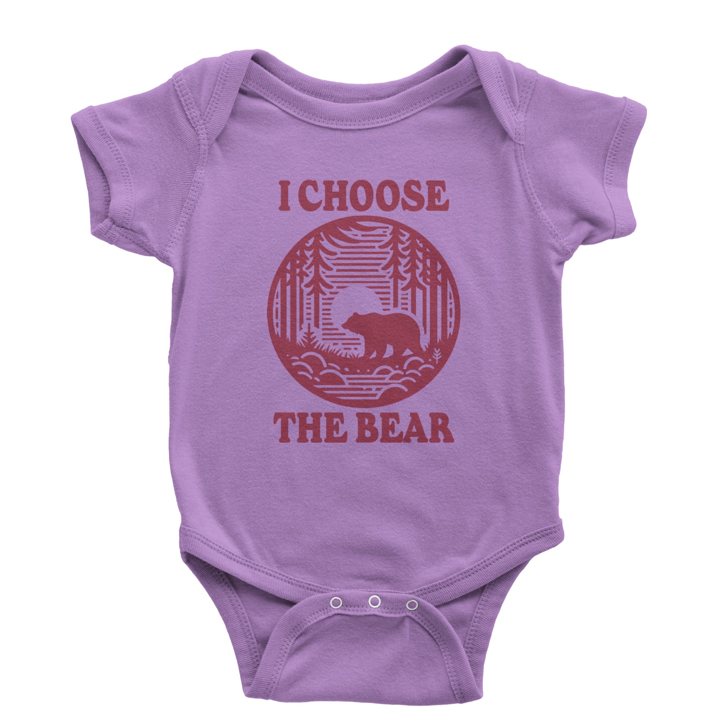I Choose The Bear Companion Survival Choice Infant One-Piece Romper Bodysuit and Toddler T-shirt