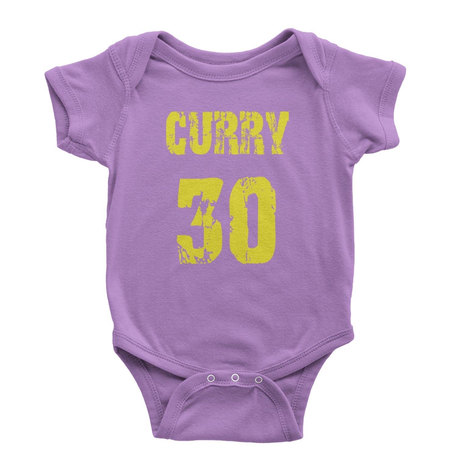 Curry #30 Infant One-Piece Romper Bodysuit and Toddler T-shirt Lavender