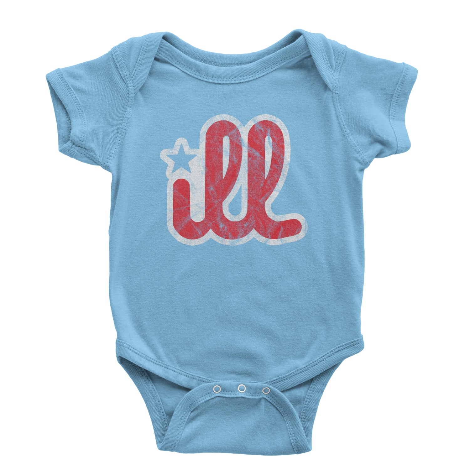 ILL Vintage It's A Philadelphia Philly Thing Infant One-Piece Romper Bodysuit and Toddler T-shirt Light Blue