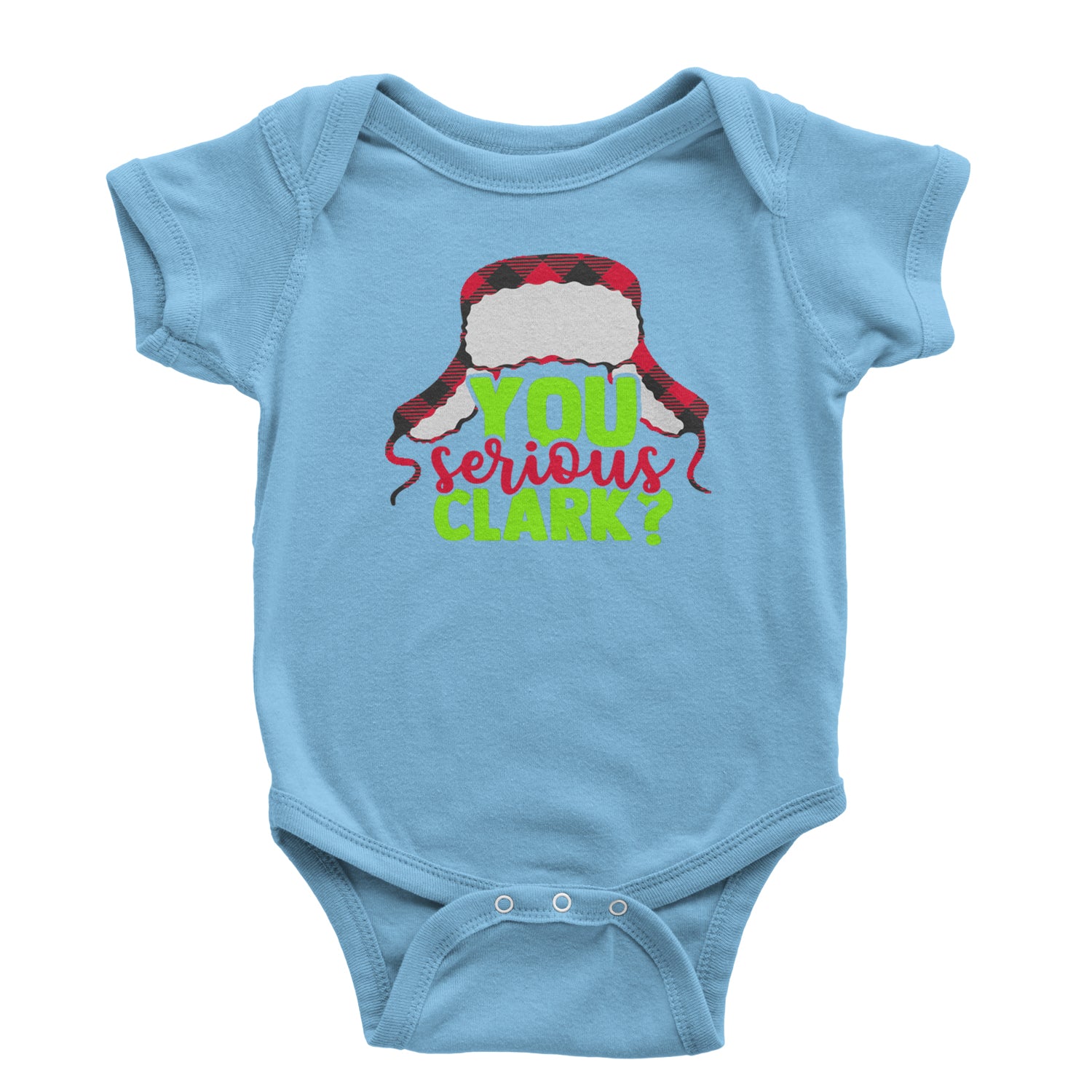 You Serious Clark? Griswold Infant One-Piece Romper Bodysuit and Toddler T-shirt Light Blue