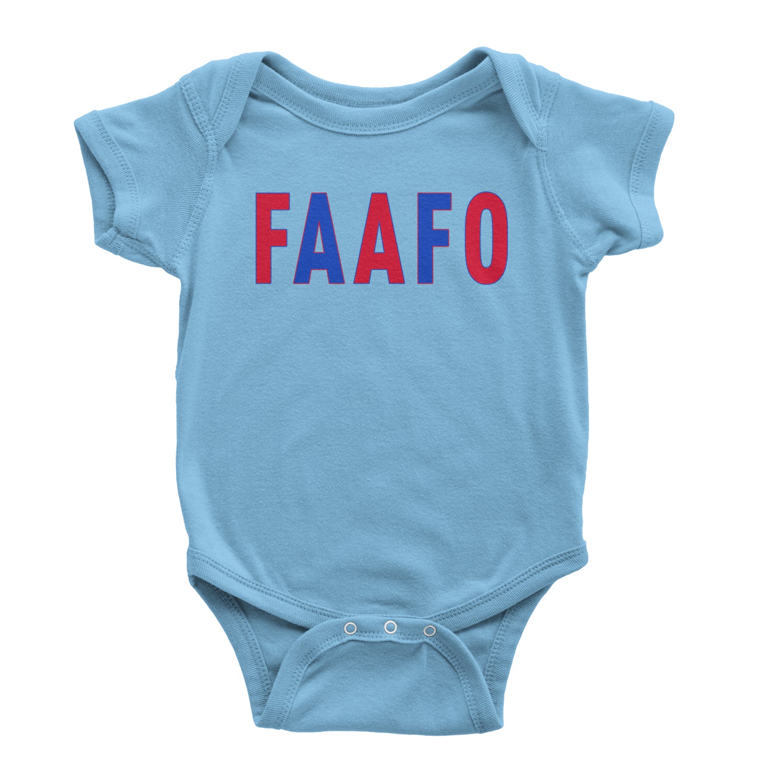 FAAFO Olympic Team USA Shirt Infant One-Piece Romper Bodysuit and Toddler T-shirt Light Blue